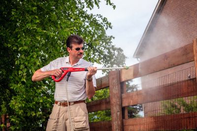 Maintain Wood Structures with Power Washing!