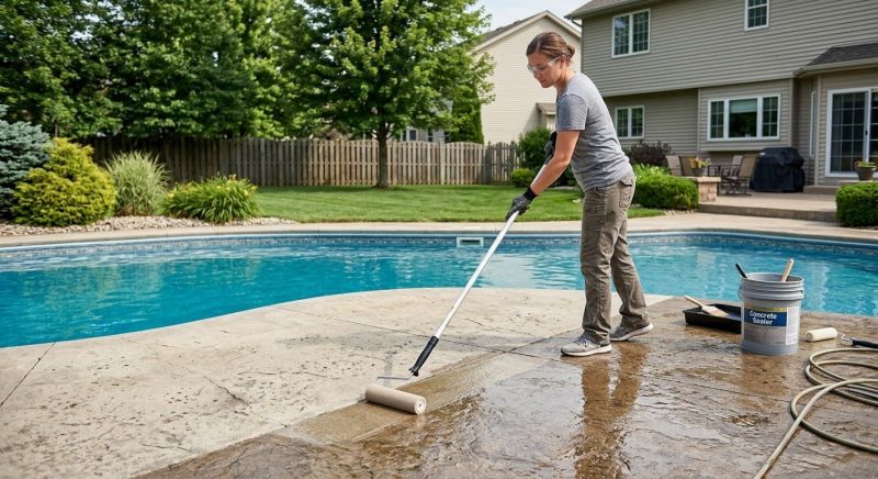 Concrete Deck Sealing in Puyallup, WA