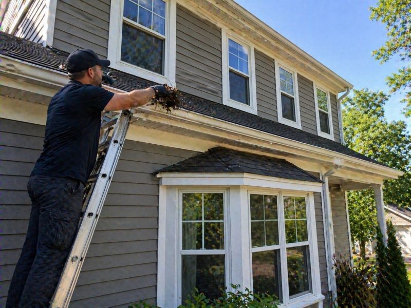Clogged Gutter Clearing in Baltimore, MD