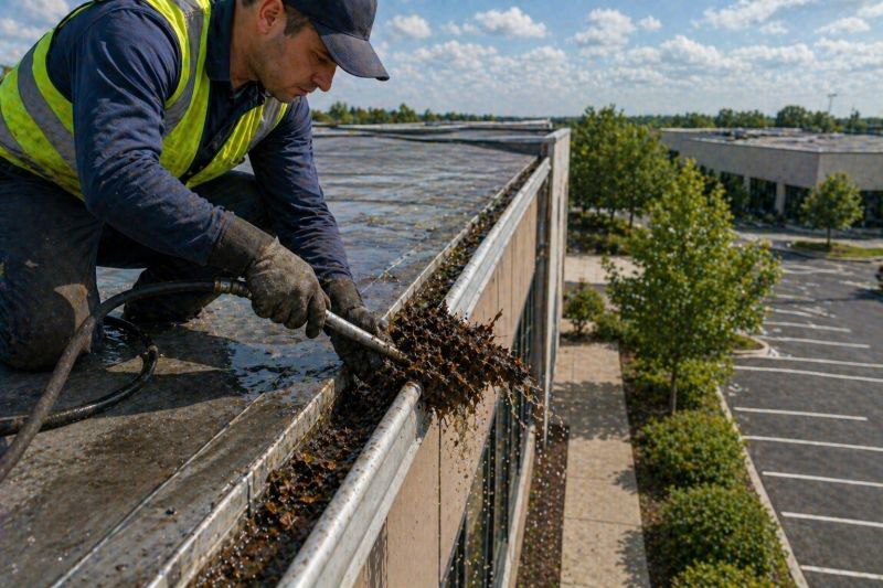 Commercial Gutter Unclogging in Denver, CO