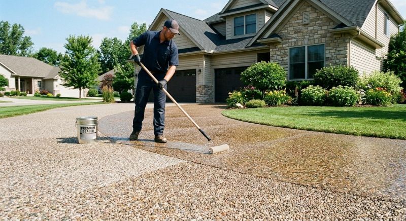 Concrete Driveway Sealing in Puyallup, WA
