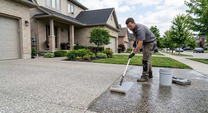 Concrete Driveway Sealing in Kansas City, KS