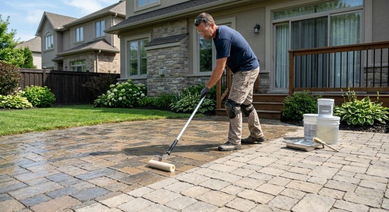 Courtyard Sealing in Redmond, WA