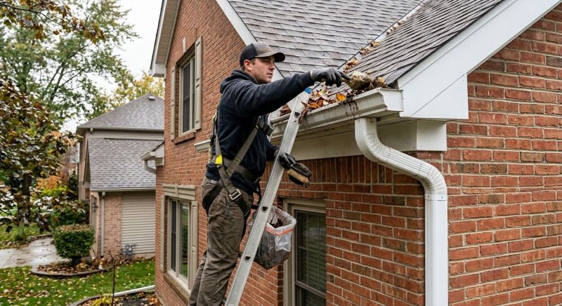 Downspout Blockage Removal in Bergen County, NJ