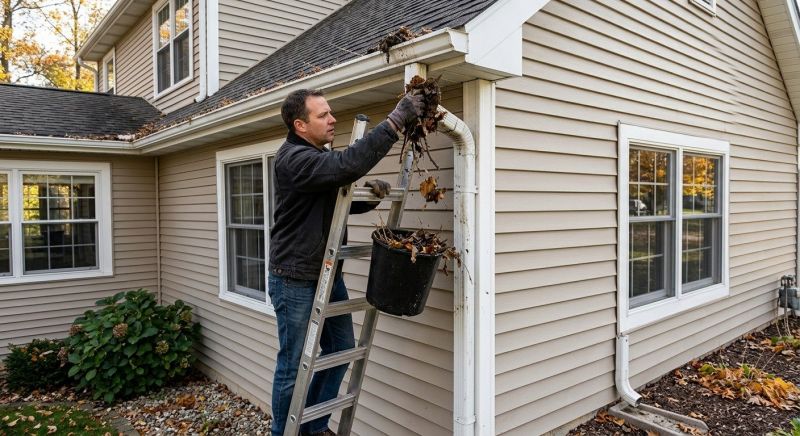 Downspout Cleaning in Richmond, VA