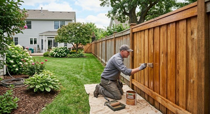 Fence Sealing in Redmond, WA