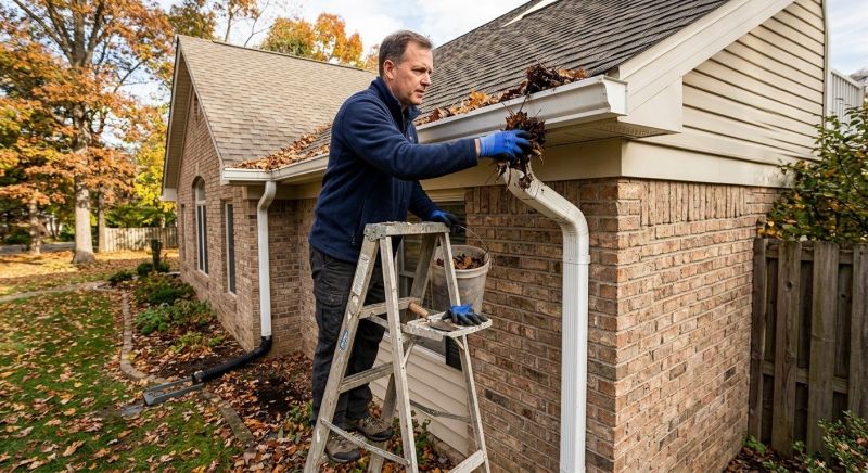 Gutter Downspout Unclogging in Bergen County, NJ