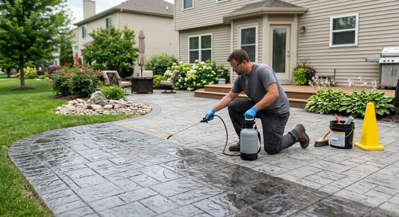 Pool Patio Sealing in Kitsap County, WA