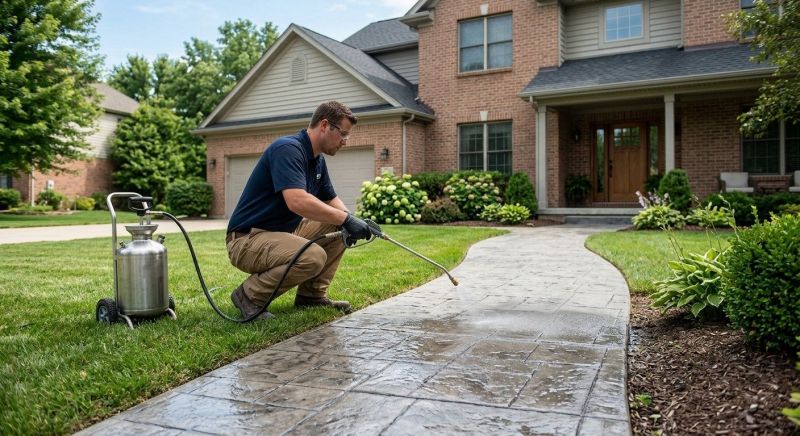 Sidewalk Concrete Sealing in Tacoma, WA